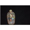 Image 2 : CHINESE REVERSE PAINTED GLASS SNUFF BOTTLE, LANDSCAPE MOTIF