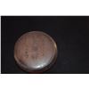 Image 2 : ROUND CHINESE INK STONE IN HARDWOOD CASE W/CALLIGRAPHY; SIGNED (6")