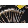 Image 3 : FLATWARE: 800 POTT NO. 84 (KNIVES, FORKS & SPOONS) (506 GTW) (17 PCS)