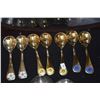 Image 2 : GEORG JENSON STERLING SILVER CHRISTMAS SPOONS (317 GTW) (7 PCS)