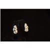 Image 2 : 14K WG PEARL & DIAMOND CLIP EARRINGS (8.2 GTW)