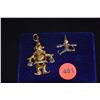 Image 2 : 14K ARTICULATED VINTAGE CLOWN PENDANTS (17.4 GTW) (2 PCS)