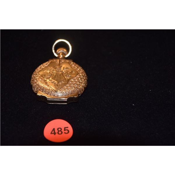 14K HAMPOEN POCKET WATCH (61.6 GTW)