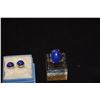 Image 2 : 14K LAPIS LAZULI RING & EARRINGS (6.8 GTW) (2 PCS)