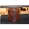 Image 1 : CHINESE HUANG HUA LI WOOD BRUSH POT (7" X 7 3/8")