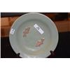 Image 2 : CHINESE CELADON EMBOSSED DOUBLE FISH PLATE, MING (7")
