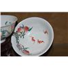 Image 3 : PAIR CHINESE PORCELAIN PEACH BIRTHDAY BOWLS (NIAN QIAN ZHI LONG) (6") (2 PCS)