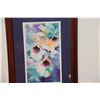 Image 2 : FRAMED WATERCOLOR; SIGNED (13" X 18 3/4")