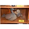 Image 1 : FOLK ART: METAL CHICKEN & DUCK (2 PCS)