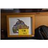 Image 1 : FRAMED BEAR ART; SIGNED