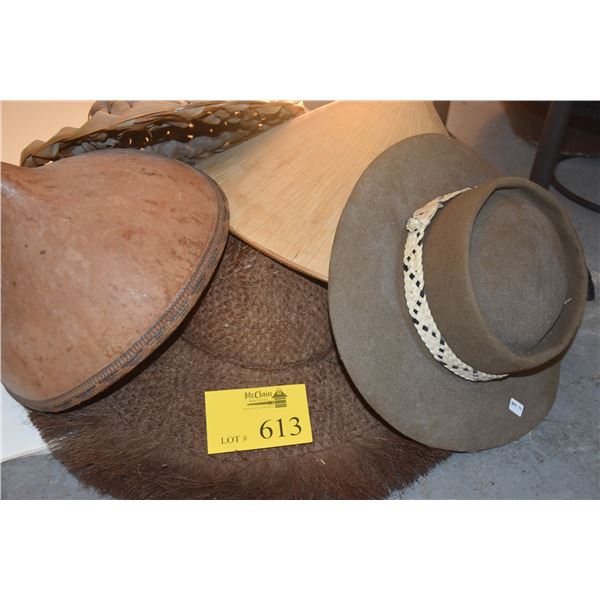COLLECTION OF HATS (5 PCS)