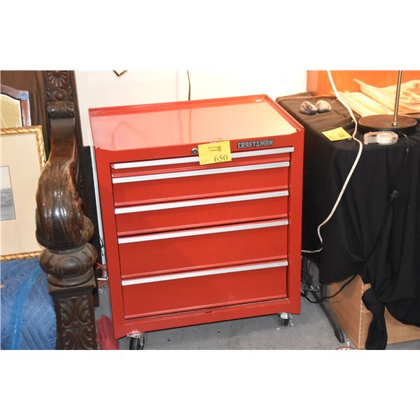 CRAFTSMAN TOOL BOX W/CONTENTS