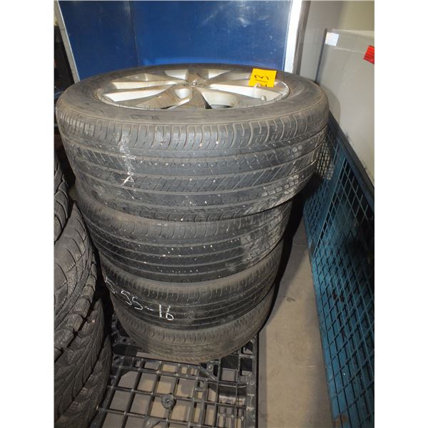 Set Of 4 Bridgestone Tires w/ Rims