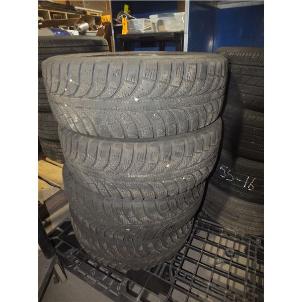 Set Of 4 Champrio Ice Pro Tires w/ Rims