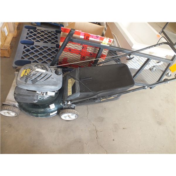 Yardworks Gas Powered Lawn Mower w/ Bag