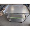Image 1 : Stainless Steel Catering Cart On Wheels