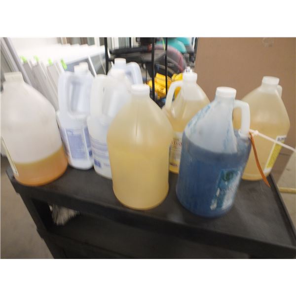 9 Jugs Of Cleaner