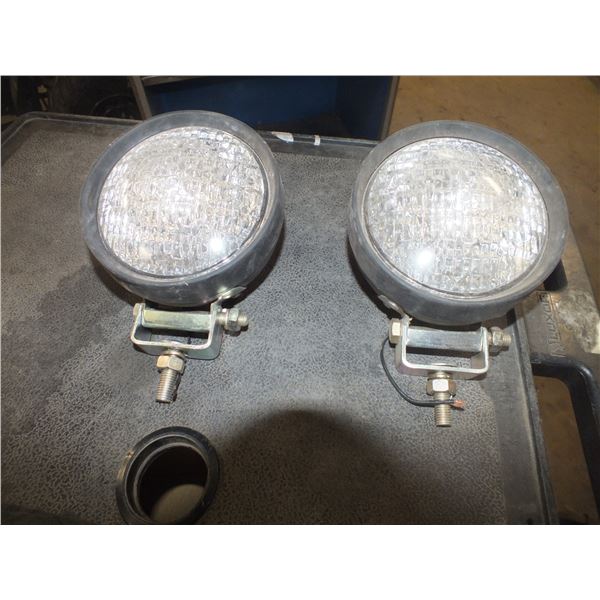 Two 6" Round Lights