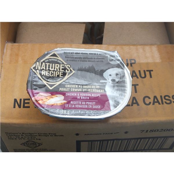 3 Case's Of Chicken & Venison Dog Food