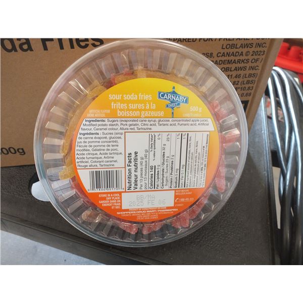 1 Case Of Sour Soda Fries