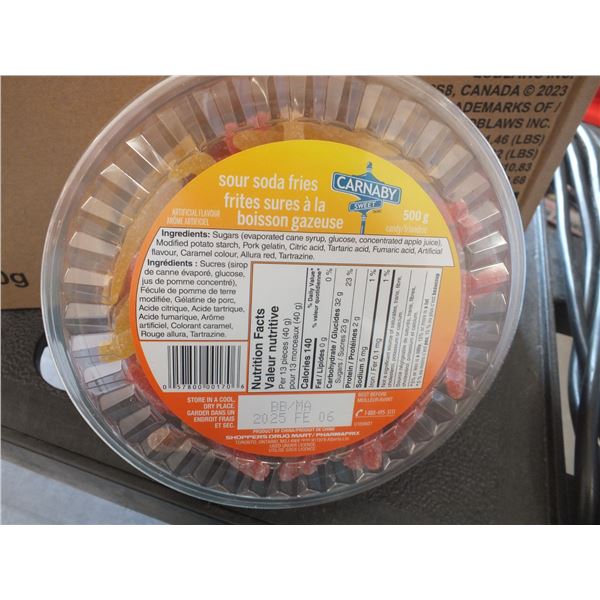 1 Case Of Sour Soda Fries