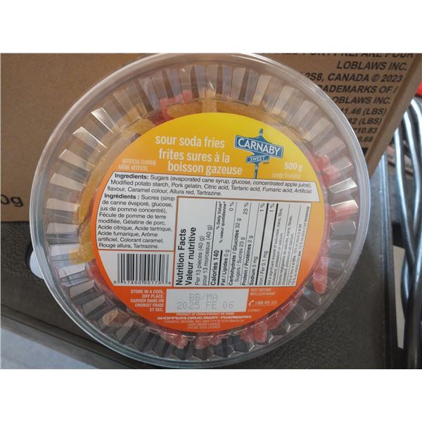 1 Case Of Sour Soda Fries