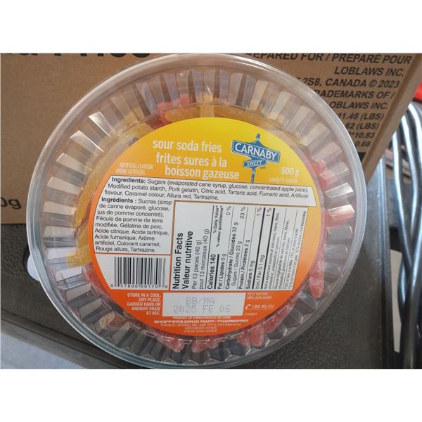 1 Case Of Sour Soda Fries