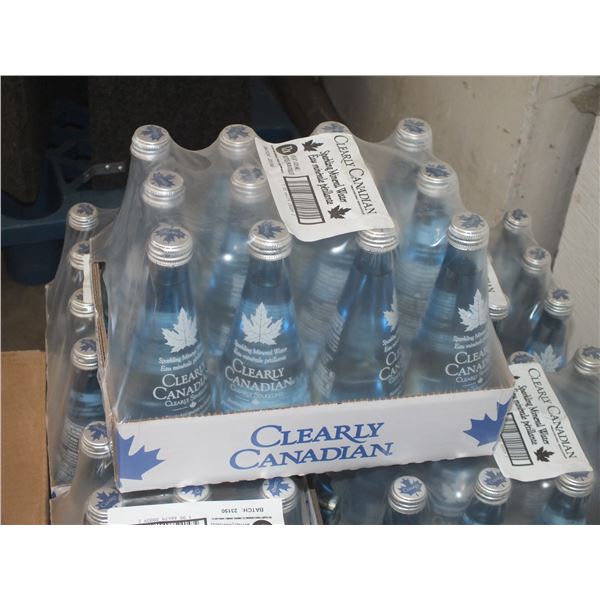 1 Case Of Clearly Canadian Sparkling Water