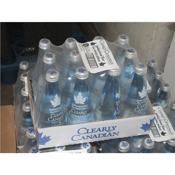 1 Case Of Clearly Canadian Sparkling Water