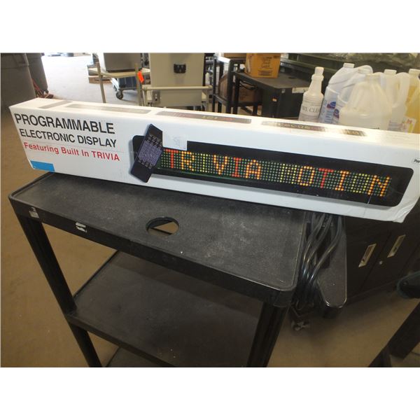 Programable Electronic Display