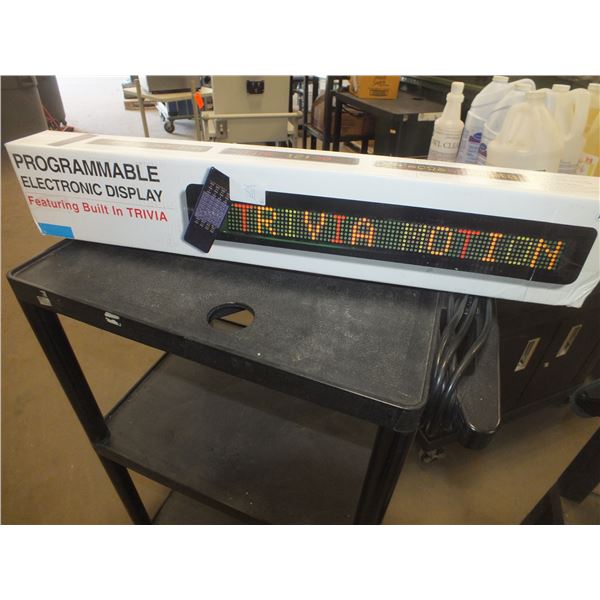 Programable Electronic Display