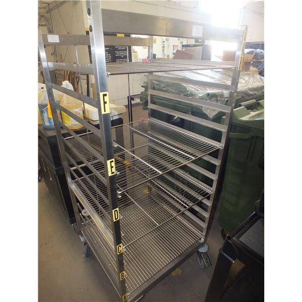 Tray Rack On Wheels