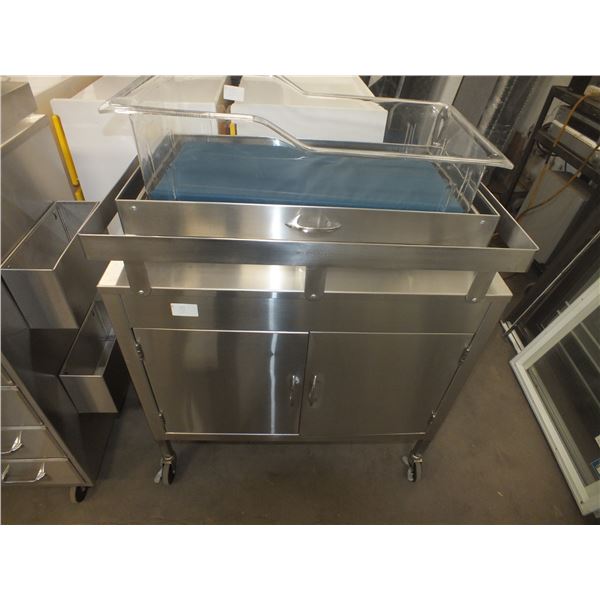 Stainless Steel Cabinet w/ Bassinet