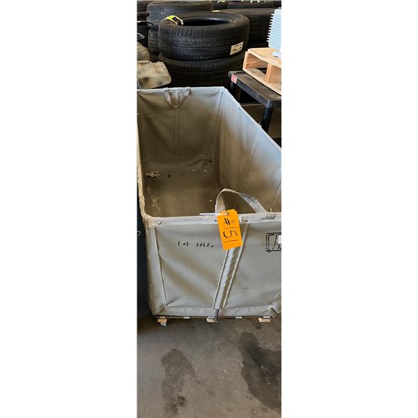 Laundry Cart On Wheels