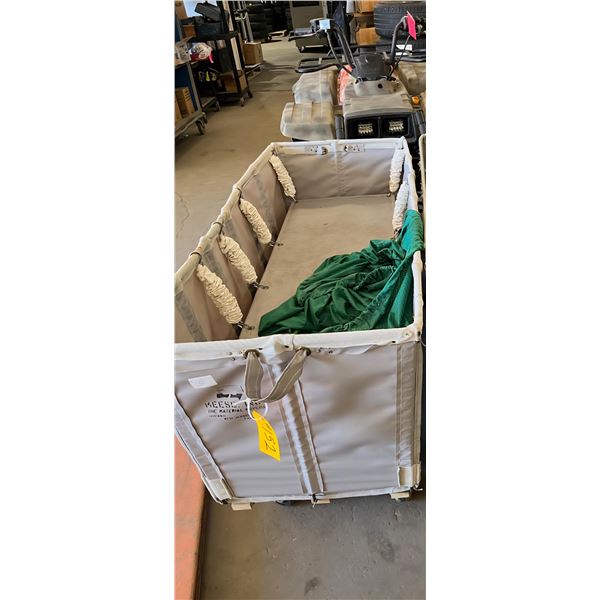 Laundry Cart On Wheels