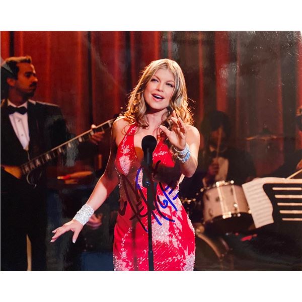 The Black Eyed Peas Fergie signed photo