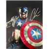 Image 1 : Captain America Chris Evans signed photo