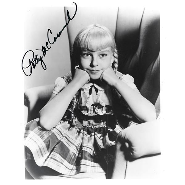 The Bad Seed Patty McCormack signed photo