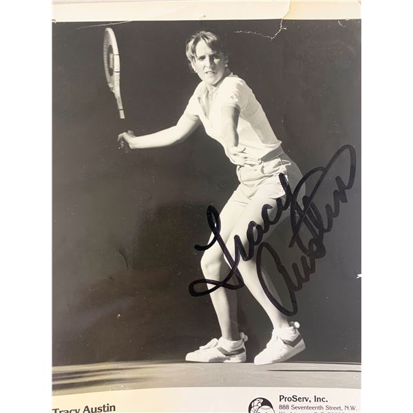 Wimbledon Star Tracy Austin signed photo