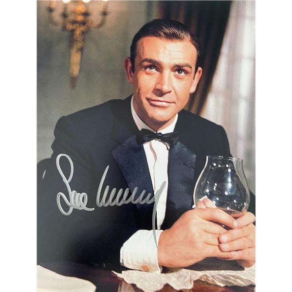 James Bond Sean Connery signed movie photo