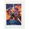 Image 1 : Guardians of the Galaxy cast signed Japanese mini poster