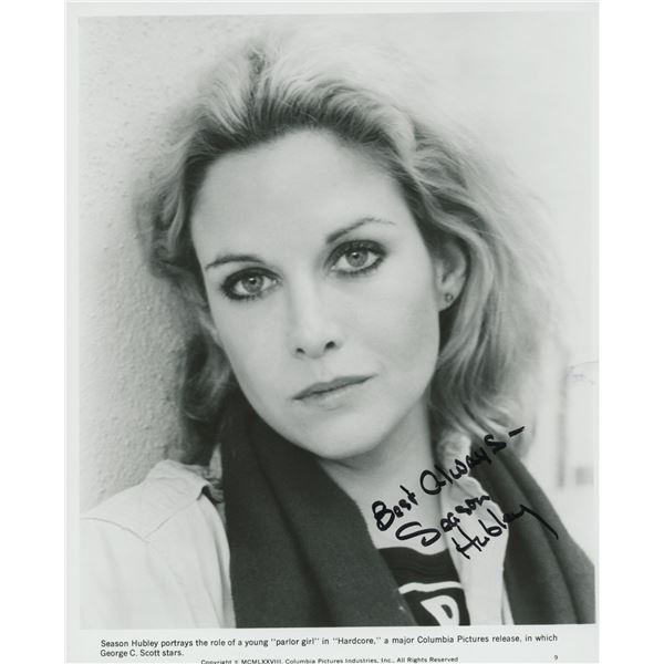 Flippers Season Hubley signed photo