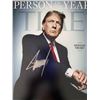 Image 1 : US President Donald Trump signed photo