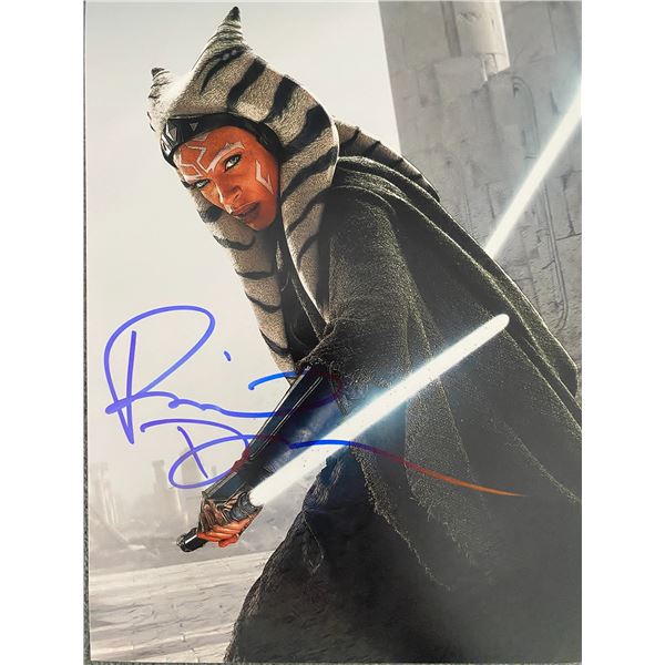 Star Wars Rosario Dawson signed movie photo