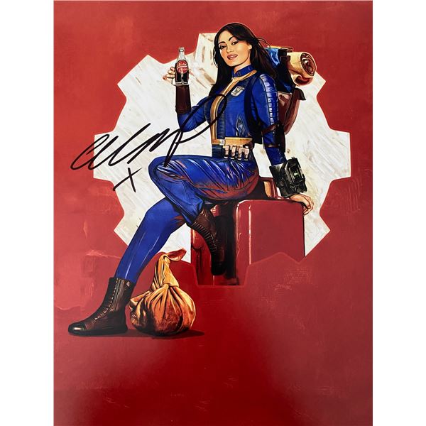 Fallout Ella Purnell signed photo