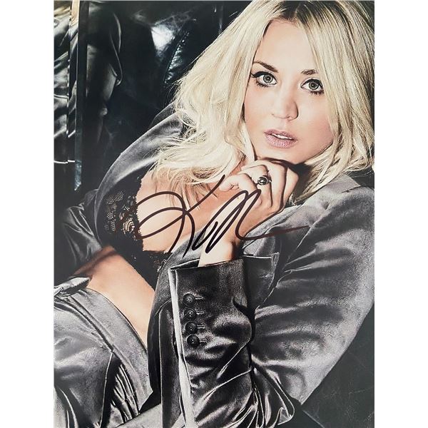 Big Bang Theory Kaley Cuoco signed photo