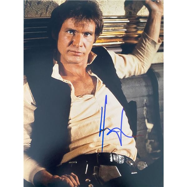 Star Wars Harrison Ford signed movie photo