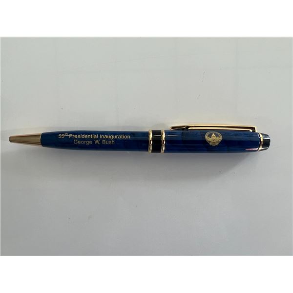 George W. Bush 55th Presidential Inauguration pen