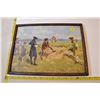 Image 1 : 1919 Print of 1682 golf game-allen stewart- rare