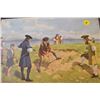 Image 2 : 1919 Print of 1682 golf game-allen stewart- rare